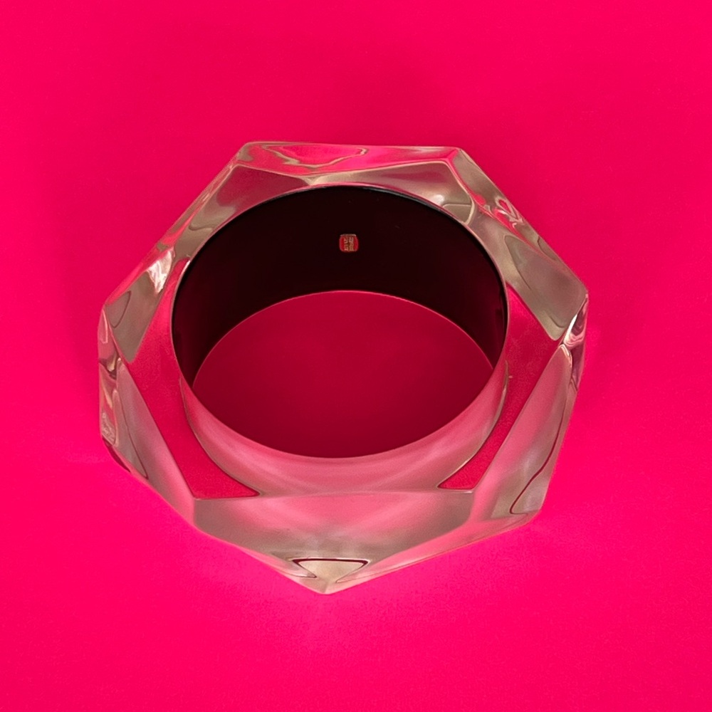 Alexis Bittar Clear Lucite Bracelet - Picture 8 of 12